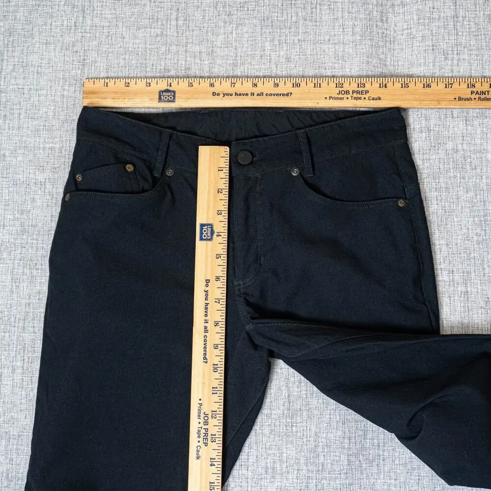 OUTLIER Men's Strongtwill 2 way Stretch DWR Pants in BLACK sz 30x26